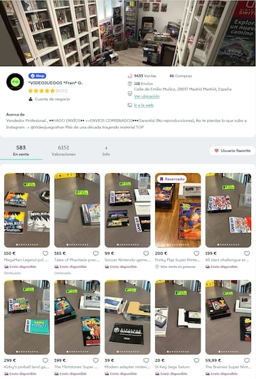 videojuegos fran wallapop tienda online