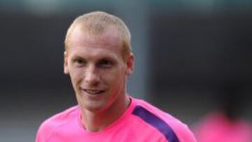 Mathieu: "Al principio notaba a Piqué reticente conmigo"