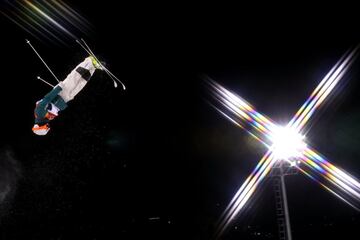 Matt Graham durante el Freestyle de esquí. 