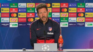 Simeone: "Encontré en Suárez al jugador con el que hablé"