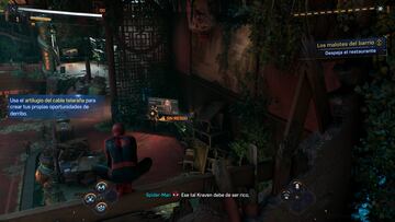 marvel spiderman 2 ps5 mision historia los malotes del barrio