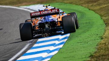 El McLaren MCL34 de Lando Norris. Hockenheim, Alemania. F1 2019.
