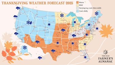 Will it snow on Thanksgiving 2025? Here’s what the forecast says—and where you might see a white holiday