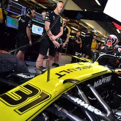 Ocon, tras debutar con Renault: "El motor me ha impresionado"