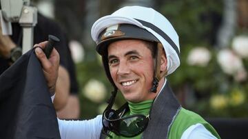 El jockey australiano Dean Holland.