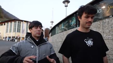 El feo gesto de unos influencers alemanes con el español Nil Ojeda: “Les ha dado igual”