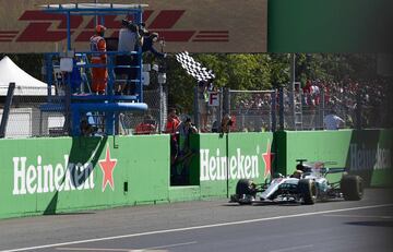 Las mejores imágenes de la carrera de Monza