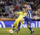 El Villarreal deja al Deportivo en descenso y al borde del KO