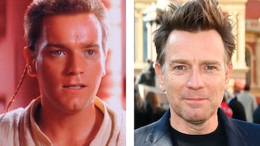 Los protagonistas de 'Star Wars: La amenaza fantasma'