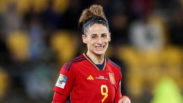 Wellington (New Zealand), 21/07/2023.- Esther Gonzalez of Spain (C) reacts during the FIFA Women's World Cup group C soccer match between Spain and Costa Rica at Wellington Regional Stadium in Wellington, New Zealand, 21 July 2023. (Mundial de Fútbol, Nueva Zelanda, España) EFE/EPA/RITCHIE B. TONGO