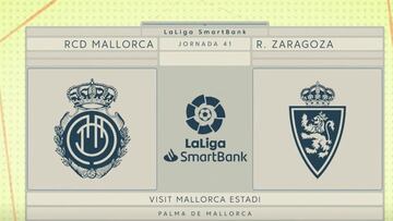 Resumen y goles del Mallorca vs. Zaragoza de LaLiga SmartBank