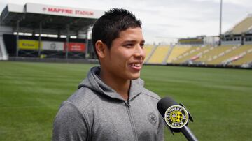 El Columbus Crew cuenta con las habilidades de Cristian Mart¨ªnez.