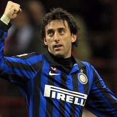 Diego Milito: "El Madrid se interesó por mí en dos ocasiones"