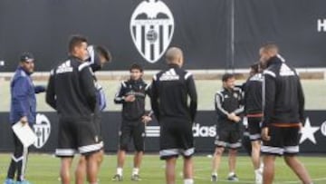 Entrenamiento del Valencia