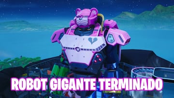 Fortnite Battle Royale: finaliza la construcci&oacute;n del robot gigante Doggus
