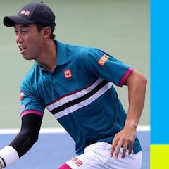 Nishikori y Medvedev avanzan casi sin sudar; Fognini cae