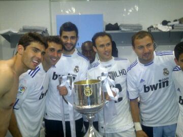 Su primer gran t¨ªtulo con el Real Madrid lleg¨® con la Copa del Rey 2011 ganada al Barcelona.