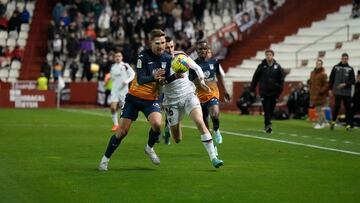 Jorge Sáenz, jugador del Leganés, con un pasado en el Tenerife.