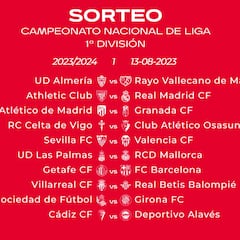 Calendario de LaLiga al completo | Descarga todas las jornadas de Primera División
