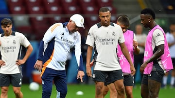 Real Madrid se alista para el posible debut de Mbappé