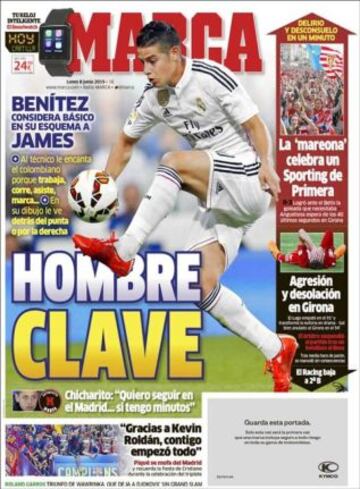 Portadas de la prensa deportiva