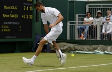 Gran toque de Marin Cilic.