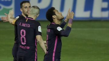 Neymar: 100 goles de culé con once partidos menos que Messi