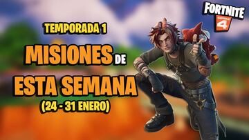 Fortnite C4T1: guía de Misiones de Esta Semana (24 - 31 enero)