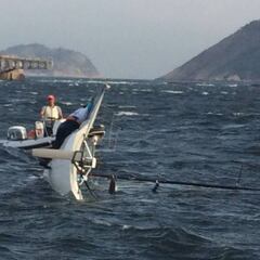 Fuerte tormenta complica a los veleristas chilenos