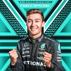 Resultados F1: clasificación del GP de Brasil y Mundial