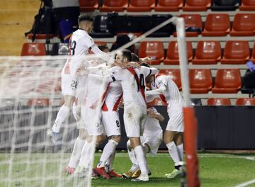 1-0. Fran Garc¨ªa celebr¨® el primer gol.