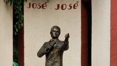 José José: Así luce la estatua del cantante en Clavería