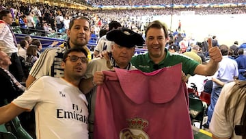 La Peña Fado vio la final junto a Toñín El Torero.