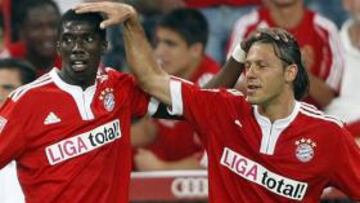 <strong>GOLEADA.</strong> El Milán sufrió una dolorosa goleada ante el Bayern.