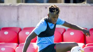 Nico Williams, listo para el s&aacute;bado ante el Villarreal.