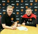 Wayne Rooney renueva con el Manchester United hasta 2019