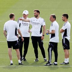 Davide Ancelotti y Francesco Mauri, ‘altavoces’ de Carletto