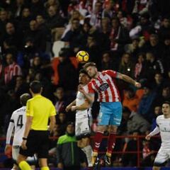 Juan Carlos toca el cielo con el Lugo ante un Sporting sin suerte
