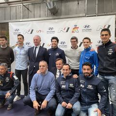 Hyundai celebra los triunfos con sus campeones