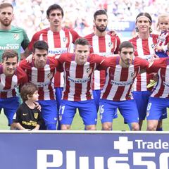 El Atlético más multinacional: 9 países representados en el once