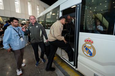 Las sensaciones han ido mejor de lo previsto y Mbappé, a falta de la prueba final en el entrenamiento de la tarde, podría jugar contra el Barcelona la final de la Supercopa de España.
