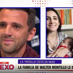La sorpresa familiar que hizo llorar a Walter Montillo