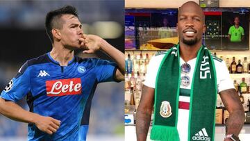 El ex receptor de New England Patriots nuevamente mostró su gusto por el fútbol mexicano, ahora con la anotación del jugador azteca en el Napoli.