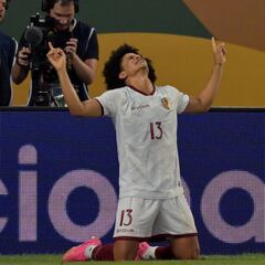 Eduard Bello consiguió un gol histórico para Venezuela en Brasil
