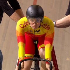 Tania Calvo fue sexta en 500 m y Albert Torres, 13º en omnium