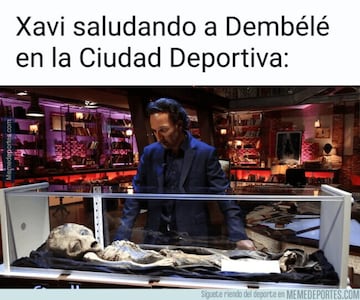 Xavi, el Barça... Los memes más divertidos de la jornada