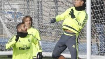 CON GANAS. Benzema y Cristiano, 23 goles en casa desde el Clásico.