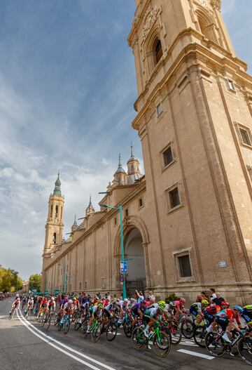 Juan Sebastian Molano, del UAE Team EMirates, ganador de la decimosegunda etapa de La Vuelta.