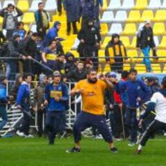 La ola de violencia hizo tocar fondo al fútbol chileno