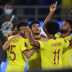 Colombia 1x1: Borja goleador y Díaz recupera el nivel